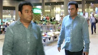 A. R. Rahman Spotted At Mumbai Airport