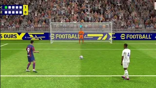 Real Madrid vs Barcelona - penalty shootout | 2023 (efootball) pes | Vini Jr vs Lewandowski