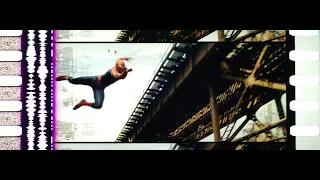 Spider-Man 2 (2004), 35mm film trailer, scope, 2.35:1 ratio