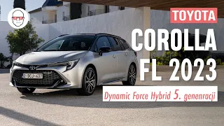 Toyota Corolla FL 2023 Dynamic Force Hybrid 5. gen 1.8 i 2.0 test PL Pertyn Ględzi