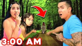 REGRESAMOS AL BOSQUE EMBRUJADO Y NOS APARECIÓ UNA NIÑA 😰 @KarlaBustillos