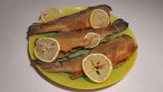 How to fry a trout in a frying pan with lemon