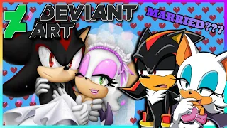 Shadow and Rouge VS DeviantArt (FT Tails)