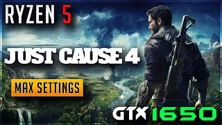 GTX 1650 | Just Cause 4 | Max Settings | Asus TUF Gaming FX505DT | 1080p | Benchmark Gameplay