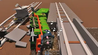 THOMAS THE TANK Crashes Surprises COMPILATION Thomas the Train 81 Accidents Will Happen