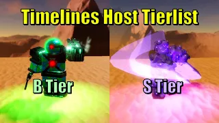 Timelines | Host Tierlist