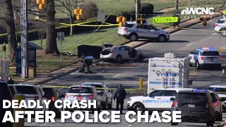 Driver dead, passenger injured after CMPD pursuit in west Charlotte