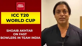 Shoaib Akhtar Exclusive On Fast Bowlers In Team India Playing At T20 World Cup | India Today