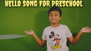 Hello song for children | Morning stretch song for kids | English greeting song | Preschool rhymes