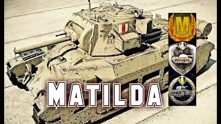 Matilda world of tank blitz aced gameplay 6kills Kolobanov