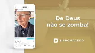 De Deus não se zomba! - Meditação Matinal 01/08/22