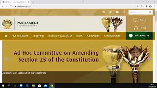 National Assembly Programming Committee Meeting, 27 August 2020