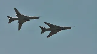 Piknik lotniczy Świdwin 2019 - pokaz Su-22
