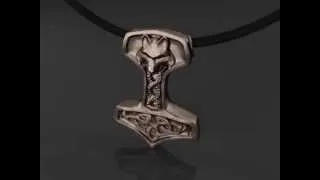 Mjölnir - Thors Hammer - Pendant by Mythos Jewelry