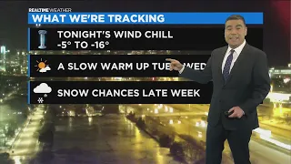 Chicago Weather: Negative-Range Wind Chills Monday Night