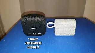 TRIBIT STORMBOX MICRO 2 VS JBL GO 3 (AUDIO TEST MAX VOLUME)