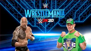 The Rock vs John Cena: WrestleMania | WWE2K20