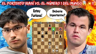 EL PORTENTO IRANÍ VUELVE A ENFRENTAR AL #1 DEL MUNDO🤯💥!! | Firouzja vs. Carlsen | (Titled Cup early)