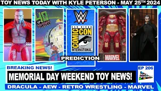 Toy New for the Week of May 19th 2024! SDCC Prediction, Get Out The Loob!