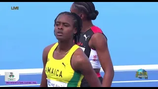 World relays 2024|Invitational U20 girls 4x100m relay