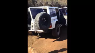 1988 Nissan Patrol at Pancake Rock