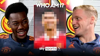 Anthony Elanga vs Donny van de Beek | 'Who Am I?' Man Utd Teammates Quiz