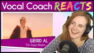 Vocal Coach reacts to Weird Al - The Saga Begins