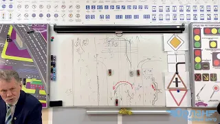 Тема 7-8: "Применение аварийной сигнализации и знака аварийной остановки. Начало движение, маневриро