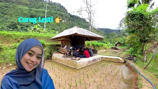 Wah Seenak Ini.. Ngaliwet Di Saung Lesti Di Tengah Sawah | Kampung Lesti, Rumah Lesti Cianjur