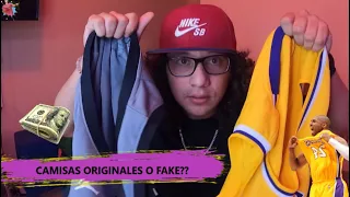 CAMISETAS DE LA NBA ORIGINALES VRS FAKE!! / COMO COMPRARLAS MAS BARATAS