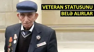 Veteran statusunu necə almaq olar? - Mütləq izləyin!