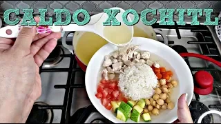 Caldo Xochitl Recipe | Simple Mexican Style Chicken Soup | Simply Mama Cooks