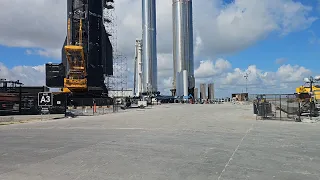 Starship 26 Rollout SpaceX Starbase LIVE Super Close View    9/7/23