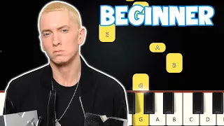 Mockingbird - Eminem | Beginner Piano Tutorial | Easy Piano