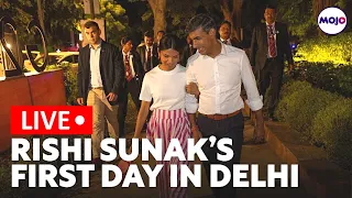 Rishi Sunak, "India's Son-In-Law" out for an evening with wife Akshata Murty I G20 2023 Summit LIVE