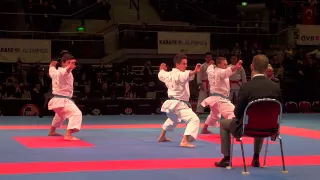 TURKEY Male Kata TEAM Bronze - 2014 World Karate Championships | WORLD KARATE FEDERATION