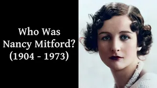 Who Was Nancy Mitford? Short Biography with Face Animation