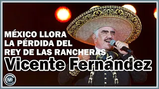 TRISTEZA CAUSA FALLECIMIENTO DE VICENTE FERNANDEZ