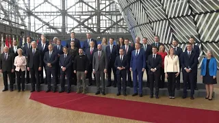 Zelensky takes group photo with EU leaders at summit | AFP