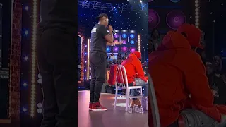 Hitman Holla gets a lap dance😂 #hitmanholla #wildnout #lapdance #funny #rizz #shorts