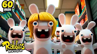 The Star of the Rabbids | RABBIDS INVASION | 1H New compilation | Cartoon for kids
