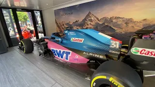 When the ALPINE F1 car paid us a visit!