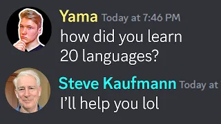 I Followed Steve Kaufmann's Daily Routine (To Learn Languages)