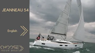 JEANNEAU 54 Guided Tour Video in English