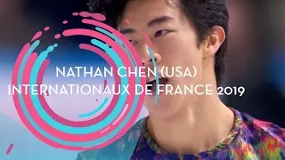 Nathan Chen (USA) | Men Free Skating | Internationaux de France 2019 | #GPFigure