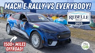 Rebelle Rally : Ford Mustang Mach E Rally VS Everybody