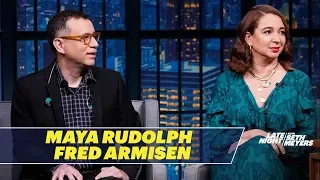 Maya Rudolph and Fred Armisen on the Pros and Cons of Being a Married Couple