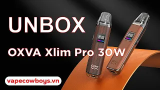 Mở Hộp/Preview máy OXVA Xlim Pro 30W Pod Kit  |  Vape CowBoys