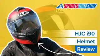 HJC i90 flip-up motorcycle helmet review - Sportsbikeshop