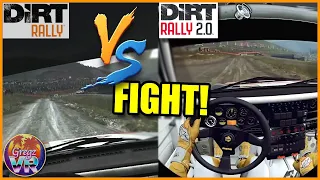 DiRT Rally ⏱ vs DiRT Rally 2.0 | Gameplay 👥 Side-by-Side